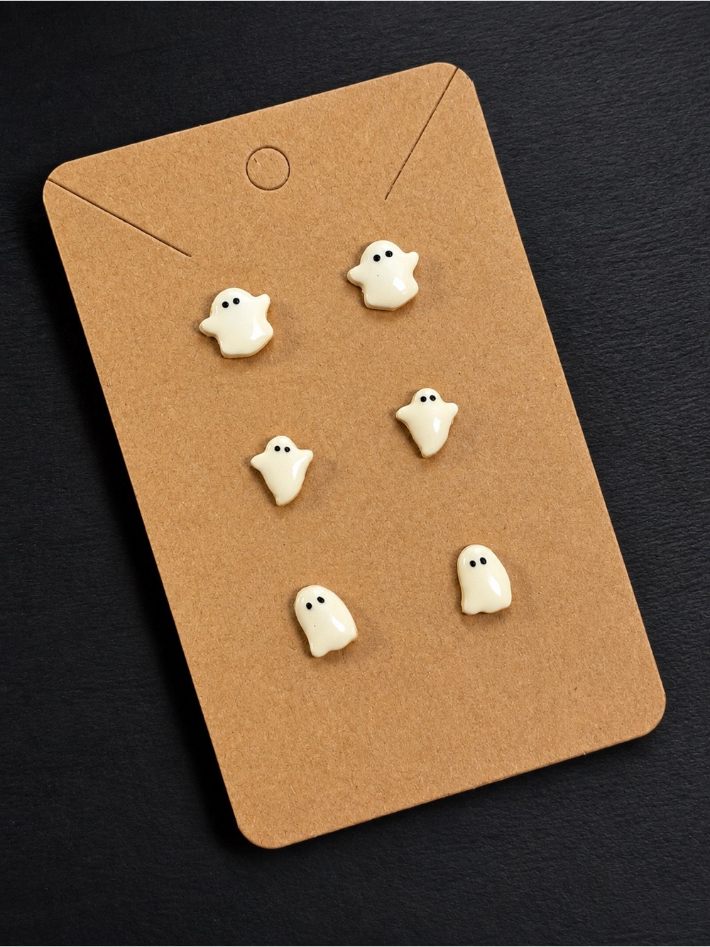 Ghost Stud Earring Set